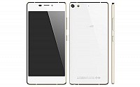 Gionee Elife S7 White Front,Back And Side pictures
