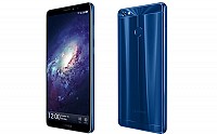 Gionee M7 Power Dark Blue Front,Back And Side pictures