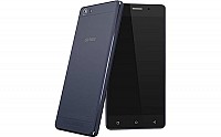 Gionee Marathon M5 Lite Blue-Grey Front,Back And Side pictures