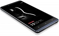 Gionee S Plus Dark Blue Front And Side pictures