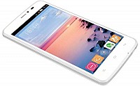 Gionee CTRL V4S White Front And Side pictures