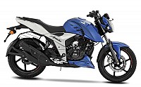 TVS Apache RTR 160 4V Blue pictures