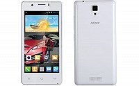 Gionee Pioneer P4 White Front And Back pictures