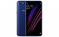 Oppo A1 Blue Front And Back pictures