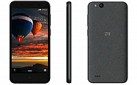ZTE Tempo Go Grey Front,Back And Side pictures