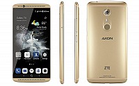 ZTE Axon 7 Ion Gold Front,Back And Side pictures