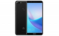 Huawei Enjoy 8 Black Front And Back pictures