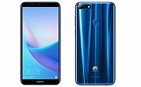 Huawei Enjoy 8 Blue Front And Back pictures