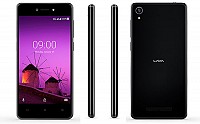 Lava Z50 Black Front,Back And Side pictures