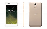 Lava Z70 Gold Front,Back And Side pictures