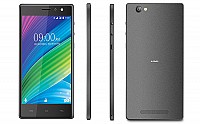 Lava X41+ Black Front,Back And Side pictures
