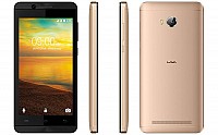 Lava A51 Gold Front,Back And Side pictures