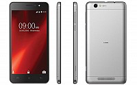 Lava X28 Black-Grey Front,Back And Side pictures