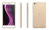 Lava X81 Gold Front,Back And Side pictures
