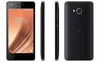 Lava A68 Black Front,Back And Side pictures