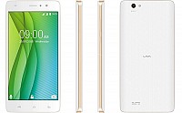 Lava X50 Gold Front,Back And Side pictures