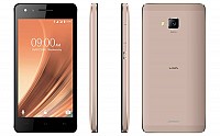 Lava A68 Gold Front,Back And Side pictures