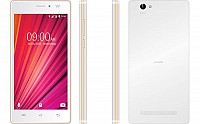 Lava X17 White-Gold Front,Back And Side pictures