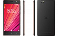 Lava X17 Black-Gold Front,Back And Side pictures