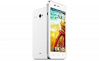 Lava Iris Atom White Front,Back And Side pictures
