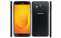 Samsung Galaxy J7 Duo Black Front,Back And Side pictures