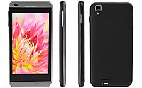 Lava Iris 404e Black Front,Back And Side pictures