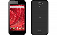 Lava Iris 500 Black Front And Back pictures