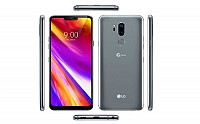 LG G7 ThinQ Grey Front,Back And Side pictures