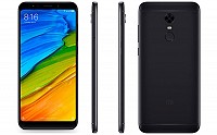 Xiaomi Redmi Note 5 Black Front,Back And Side pictures