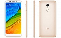 Xiaomi Redmi Note 5 Gold Front,Back And Side pictures