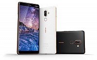 Nokia 7 Plus Black/White Front And Back pictures