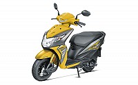 Honda Dio Pearl Sports Yellow pictures