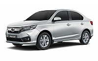Honda Amaze Orchid White Pearl pictures