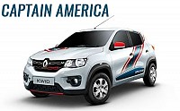 Renault KWID CAPTAIN AMERICA 1.0 MT ICE Cool White pictures