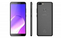 Infinix Hot 6 Pro Front, Side and Black pictures
