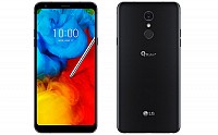 LG Q Stylus+ Front and Back pictures