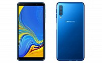 Samsung Galaxy A7 (2018) Front and Back pictures