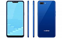 Realme C1 Front, Side and Back pictures