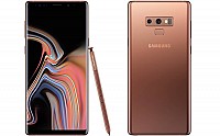 Samsung Galaxy Note 9 Front, Side and Back pictures