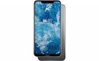 Nokia 8.1 Front and Back pictures
