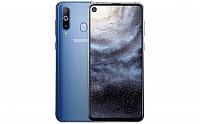 Samsung Galaxy A8s Front and Back pictures