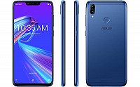 Asus Zenfone Max M2 Front, Side and Back pictures