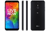 LG Q7+ Back, Front And Side pictures
