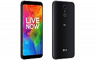 LG Q7+ Front, Side And Back pictures