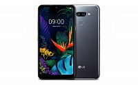 LG K50 Front and Back pictures