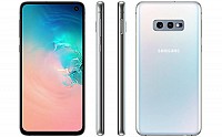 Samsung Galaxy S10e Front, Side and Back pictures
