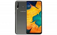 Samsung Galaxy A40s Front and Back pictures