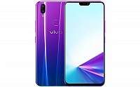 Vivo Z3x Front, Side and Back pictures