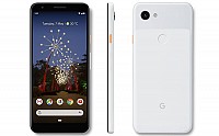 Google Pixel 3a Front, Side and Back pictures