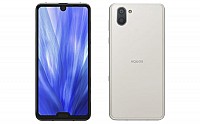 Sharp Aquos R3 Front and Back pictures